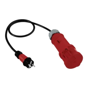 Adapter 1 m z wtyczki 230V Unischuko na gniazdo siłowe 230V/32A/5P 2780