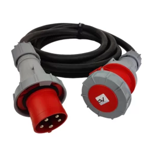 Przedłużacz siłowy 5 m 63A/5P IP67 CEE 400V 5x16 mm2 4742 - obrazek 2