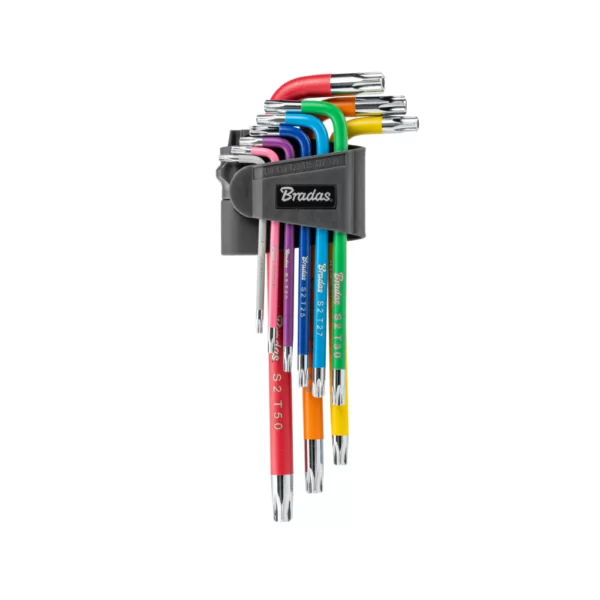 Satz TORX TX-Schlüssel 10-50 9-tlg. - DIY-HKT42