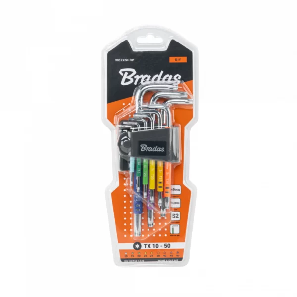 Zestaw kluczy TORX TX 10-50 9 szt. - DIY-HKT62 - obrazek 3
