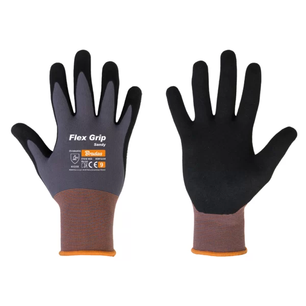 Захисні рукавички FLEX GRIP SANDY нітрилові - RWFGS7/8/9/10/11