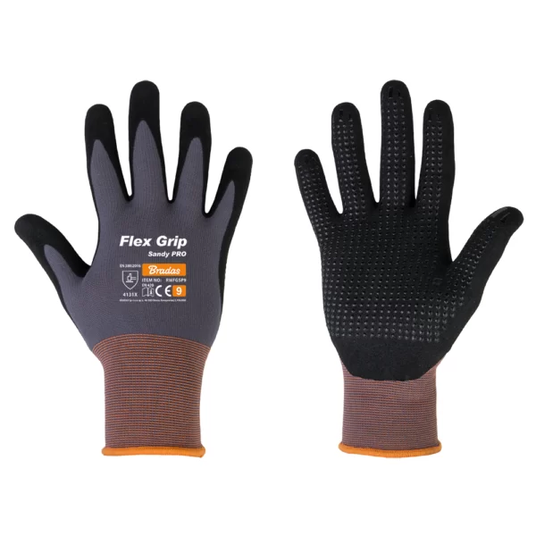 Нітрилові захисні рукавички FLEX GRIP SANDY PRO - RWFGSP7/8/9/10/11