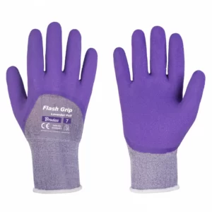 Rękawice ochronne FLASH GRIP LAVENDER FULL - RWFGLRF6/7/8