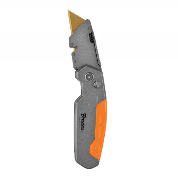 Nóż uniwersalny składany METAL - ostrze 19 mm - DIY-KN190202/B