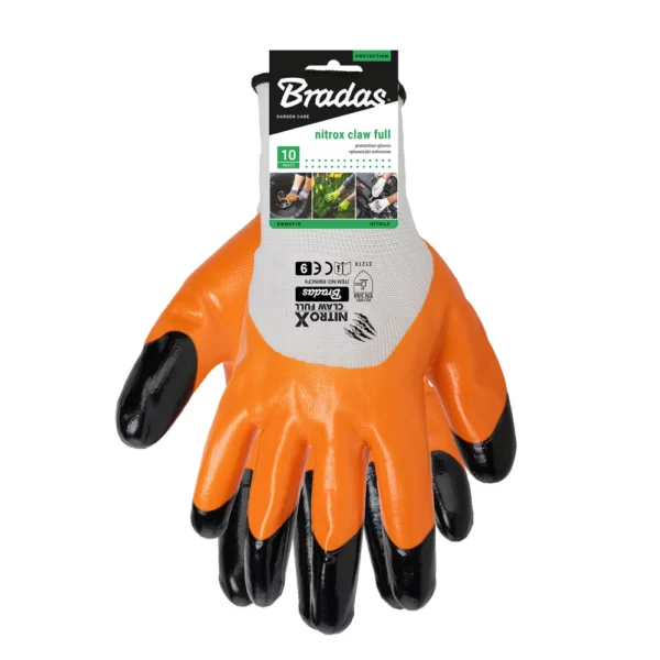 Rękawice ochronne NITROX CLAW FULL nitryl - RWNCF8/9/10/11 - obrazek 2