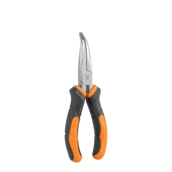 Szczypce wygięte MASTER GRIP niklowane - DIY-PL1213 - obrazek 2