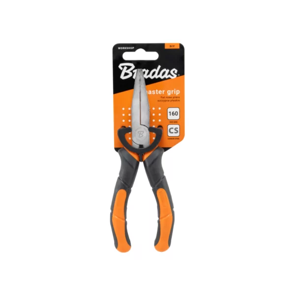 Szczypce płaskie MASTER GRIP 160 mm niklowane - DIY-PL1217/6 - obrazek 2