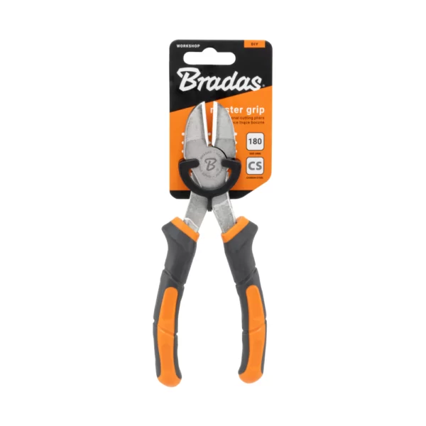 Szczypce tnące boczne MASTER GRIP 180 mm niklowane wzmocnione - DIY-PL1215/7 - obrazek 2