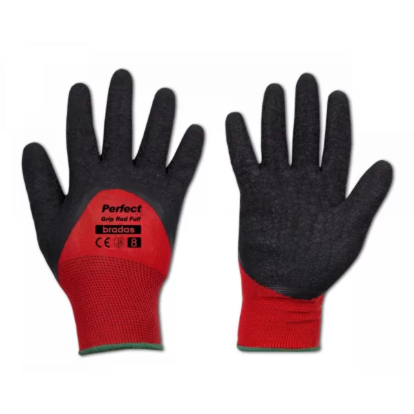 Захисні рукавички PERFECT GRIP RED FULL латексні - RWPGRDF8/9/10/11