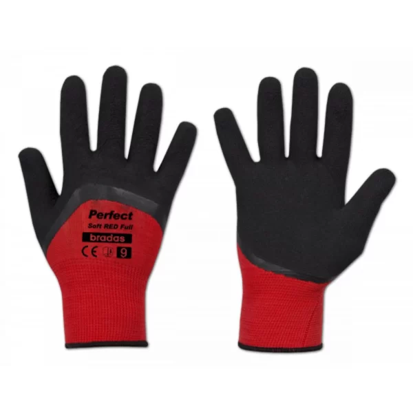 Захисні рукавички PERFECT SOFT RED FULL латексні - RWPSRDF8/9/10/11