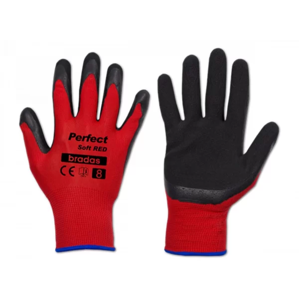 Rękawice ochronne PERFECT SOFT RED lateks - RWPSRD8/9/10/11